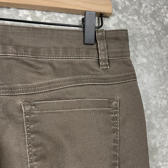 Prana Women's Gorpcore Gray Carlotta Crop Jeans - Size 8/29 - Skinny Leg Pants - Picture 8 of 10